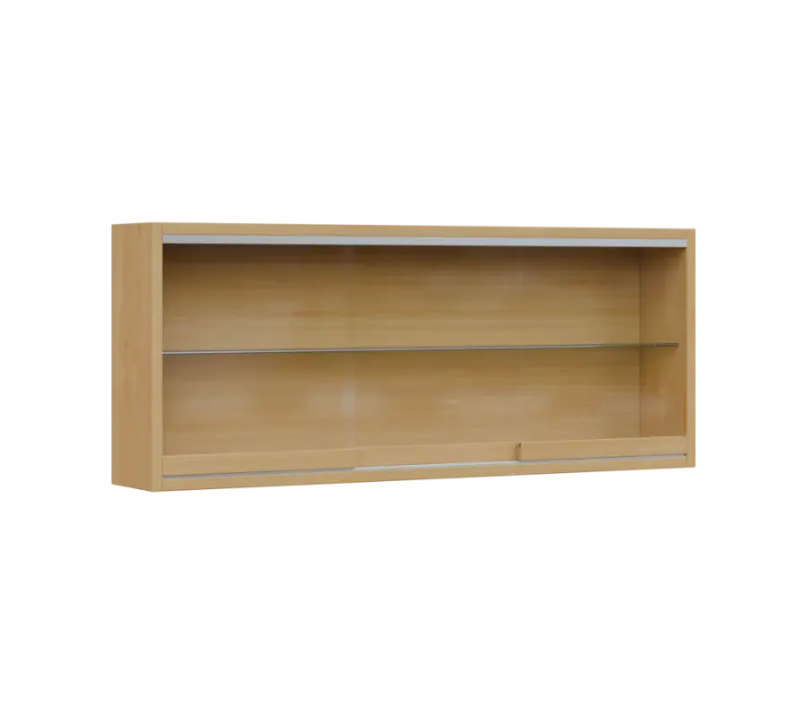 RE VT - 400 vitrína, 400x1000x150, javor horský